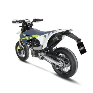 Compleet Uitlaatsysteem Nero - HUSQVARNA 701 ENDURO ('21-'24) / 701 SUPERMOTO ('17-'24) - Leo Vince