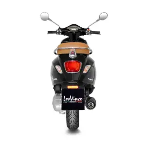 Compleet Uitlaatsysteem Nero - VESPA PRIMAVERA 125 IGET ABS ('19-'20) / SPRINT 125 IGET ABS ('19-'20) - Leo Vince
