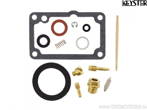 Complete Carburetor Repair Kit - Kawasaki KE 125 ('76-'82) - Keyster