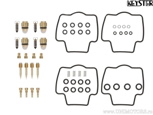 Complete Carburetor Repair Kit - Kawasaki ZZR 600 ('90-'92) - Keyster