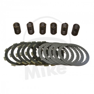 Complete clutch kit EBC DRCF (carbon) - Kawasaki KX 80 ('98-'00) / Kawasaki KX 85 ('01-'14)
