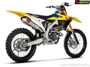 Complete Evolution Line Exhaust System - SUZUKI RM-Z 250 ('18-'25) / RM-Z 250 Army Edition ('23-'24) - Akrapovič