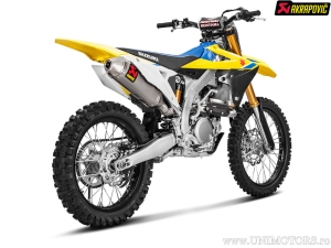 Complete Evolution Line Uitlaatsysteem - SUZUKI RM-Z 450 ('18-'25) / RM-Z 450 Army Edition ('23-'24) - Akrapovič