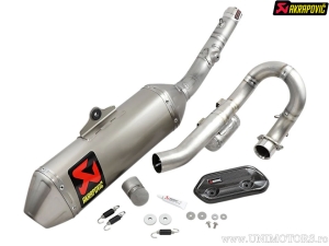 Complete Exhaust System Evolution Line - KAWASAKI KX 450 ('19-'23) / KX 450 X Cross Country ('21-'23) - Akrapovič