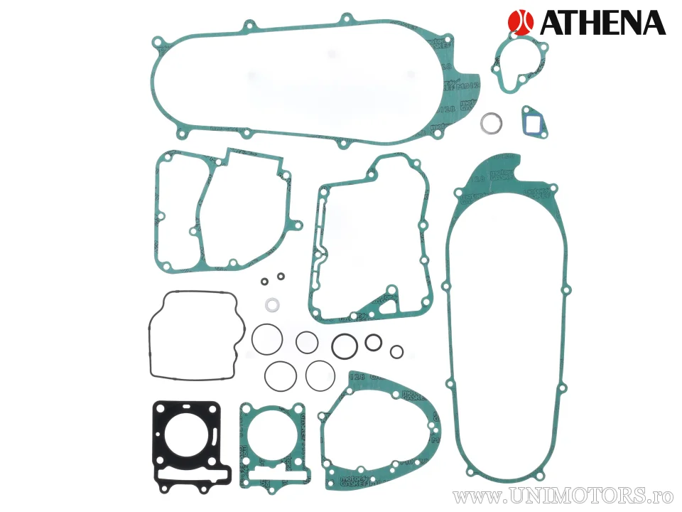 Complete gasket kit - Beta Eikon 150 ('99-'02) / Kymco B&W 150 4T LC ('00) / Dink 150 4T LC ('97-'98) - Athena