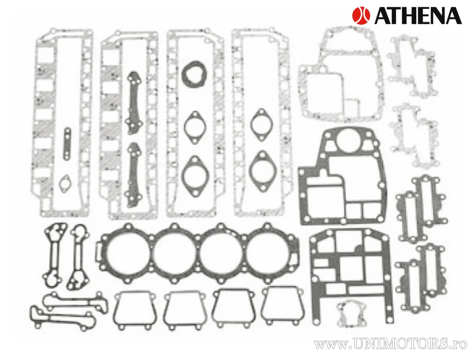 Complete Gasket Kit - Chrysler Force 120 HP - 4 CYL ('95-'99) - Athena