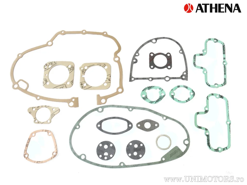 Complete gasket kit - Ducati 100 4T / Sport 125 / Junior Monza 160 (additional / '68) - Athena