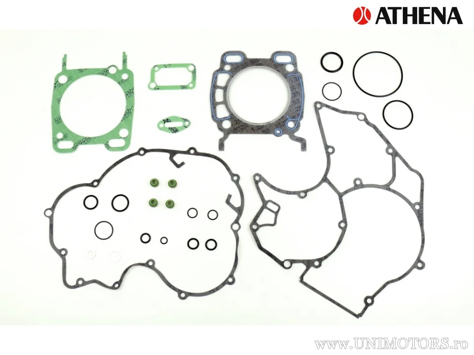 Complete gasket kit - Gilera Dakota 500AE/ER AE / ER500 / Saturno 500 ('88-'93) - Athena