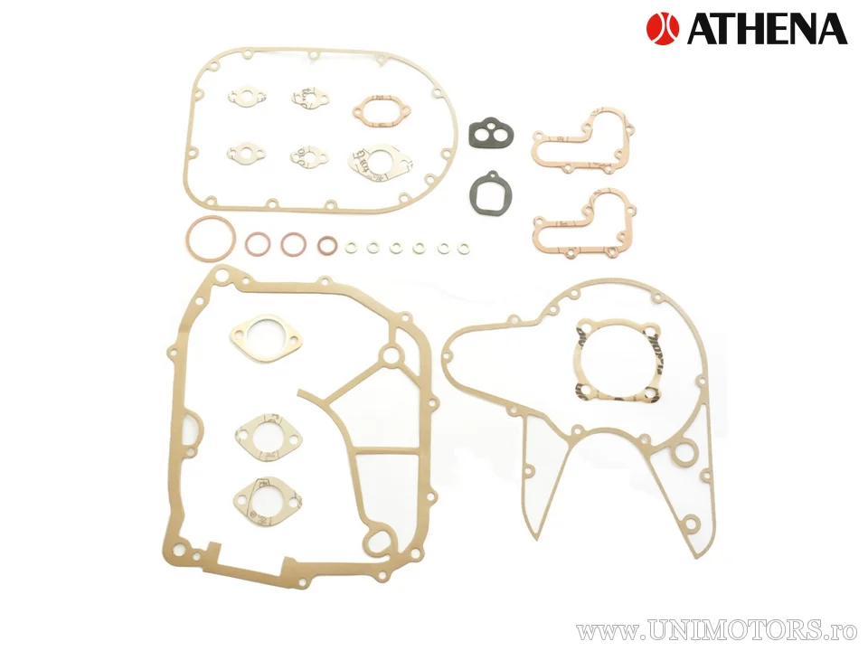 Complete gasket kit - Macchi 350 4T SS / SX / GT / GTS (Harley Davidson / '70-'73) - Athena