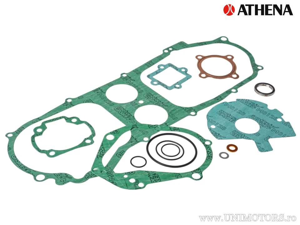 Complete Gasket Kit - MBK Booster 100 YW / YQ 100 Nitro / Yamaha BW'S 100 ('99-'01) / YN 100 Neo'S ('99-'02) - Athena