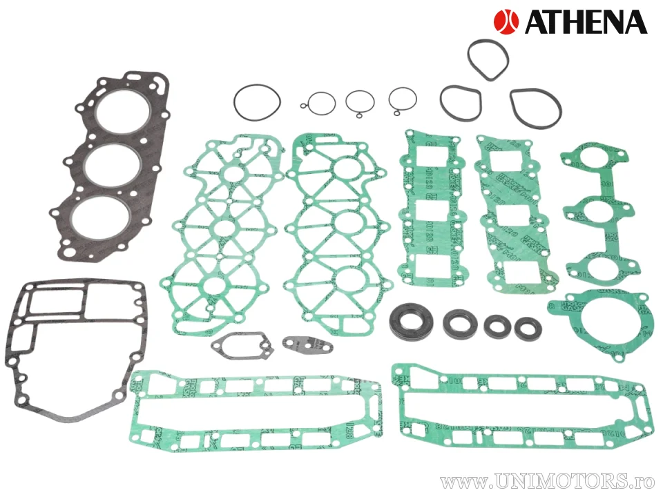 Complete gasket kit - Yamaha 40 HP - 3 CYL ('84-'18) / 50 HP - 3 CYL ('84-'95) - Athena