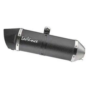 Complete LV One Evo Carbon Exhaust System - YAMAHA MT-125 ABS ('21-'24) / XSR 125 ABS ('22-'24) - Leo Vince
