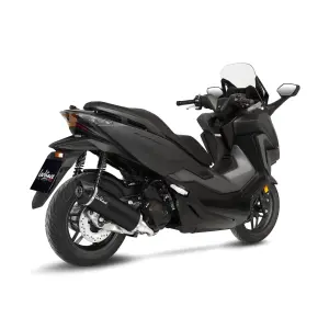 Complete Nero Exhaust System - HONDA NSS 125 ABS Forza ('23-'24) / NSS 125 ABS Forza Special Edition ('23) - Leo Vince