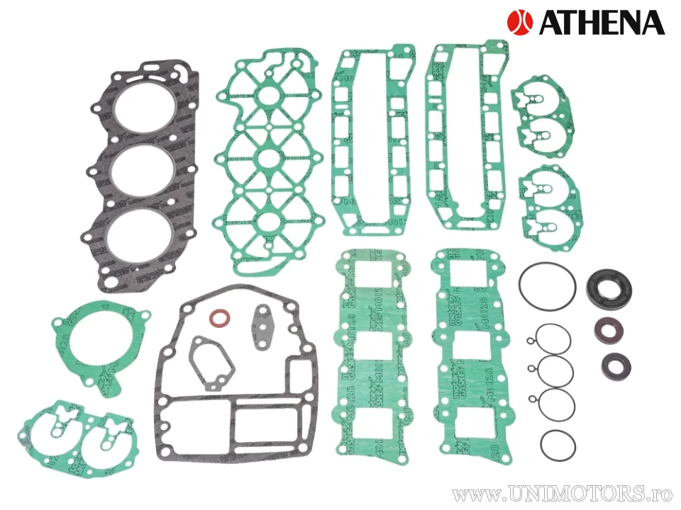 Complete pakkingset - Yamaha 40 PK - 3 cilinder / 50 PK - 3 cilinder ('95-'18) - Athena
