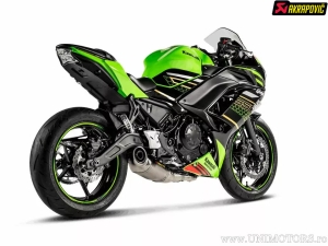 Complete Racing Line Exhaust System - KAWASAKI NINJA 650 ABS ('23-'25) / Z 650 RS ABS ('23-'24) - Akrapovič