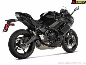 Complete Racing Line Exhaust System - KAWASAKI NINJA 650 ABS ('23-'25) / Z 650 RS ABS ('23-'24) (E-Mark) - Akrapovič
