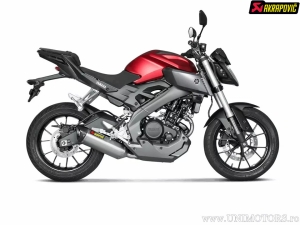 Complete Racing Line Exhaust System - YAMAHA MT-125 ('14-'16) / MT-125 ABS ('14-'19) / YZF-R 125 ('14-'16) - Akrapovič