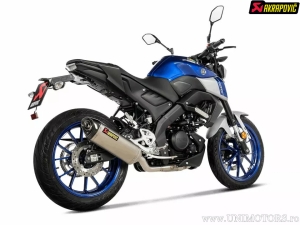 Complete Racing Line Exhaust System - YAMAHA MT-125 ('14-'16) / MT-125 ABS ('14-'25) (E-Mark) - Akrapovič