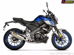 Complete Racing Line Exhaust System - YAMAHA MT-125 ('14-'16) / MT-125 ABS ('14-'25) (E-Mark) - Akrapovič
