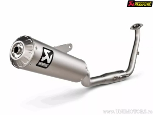 Complete Racing Line uitlaatsysteem - YAMAHA XSR 125 ABS ('22-'24) / XSR 125 ABS Legacy ('23-'24) (E-Mark) - Akrapovič