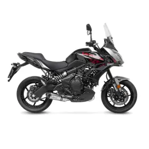 Complete Stainless Steel Exhaust System LV One Evo - KAWASAKI KLE 650 ABS Versys Grand Tourer ('21-'24) - Leo Vince