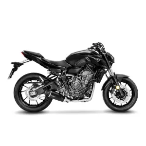 Complete Uitlaatsysteem LV One Evo Black Edition - YAMAHA MT-07 ABS ('21-'24) / XSR 700 ABS ('21-'24) - Leo Vince