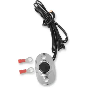 Comutador de Arranque/Claxon - Negro, Cromo - DS272136