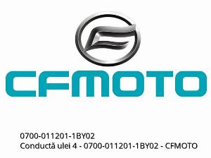 Conductă ulei 4 - 0700-011201-1BY02 - CFMOTO