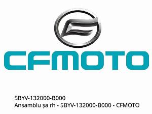 Conjunto asiento derecho - 5BYV-132000-B000 - CFMOTO