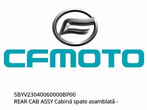 Conjunto da cabine traseira - 5BYV23040060000BP00 - CFMOTO