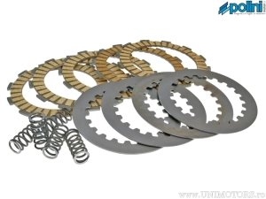 Conjunto de discos + molas de embreagem Racing (5 molas) - Polini