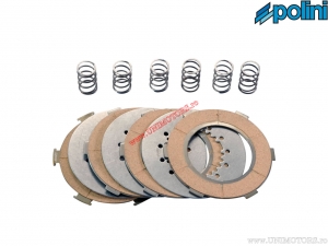Conjunto de discos + molas de embreagem Racing (6 molas) - 2300018 - Polini