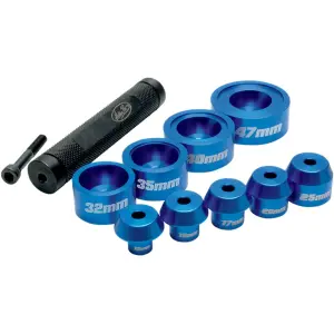 Conjunto de ferramentas para rolamentos - Azul, anodizado - 38050111