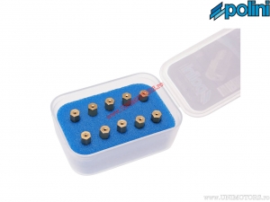 Conjunto de jets principales Mikuni (Ø 130->175) - 10 piezas - Polini