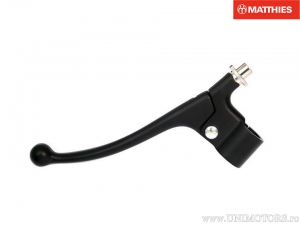 Conjunto de manete esquerda universal preta para guidão de 22mm - JM