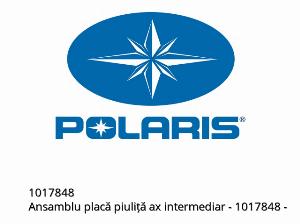Conjunto de placa tuerca eje secundario - 1017848 - Polaris