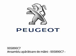 conjunto de protector de manos - 005890C7 - Peugeot