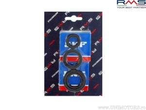 Conjunto de rolamentos e retentores do virabrequim - Benelli 491 / Pepe / Italjet Torpedo / Suzuki AP50 / Address / Katana 50cc