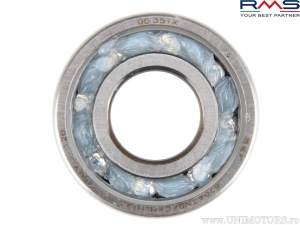 Conjunto de rolamentos e retentores do virabrequim - Benelli 491 / Pepe / Italjet Torpedo / Suzuki AP50 / Address / Katana 50cc