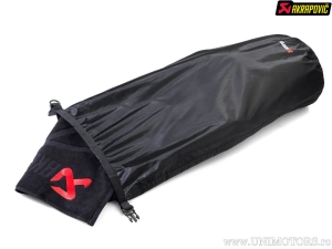 Conjunto de toalhas com bolsa de transporte - dimensões das toalhas: 70 x 140 cm e 50 x 100 cm - material: 100% algodão - Akra