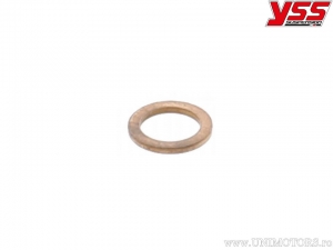 Copper hydraulic hose gasket 15x10x1.0mm - YSS