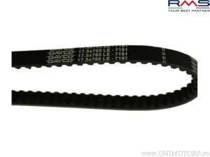 Correa de transmisión Dayco - Gilera DNA / Peugeot Looxor TDSI / Piaggio Fly / Liberty / 50cc - 826x18,5x8mm