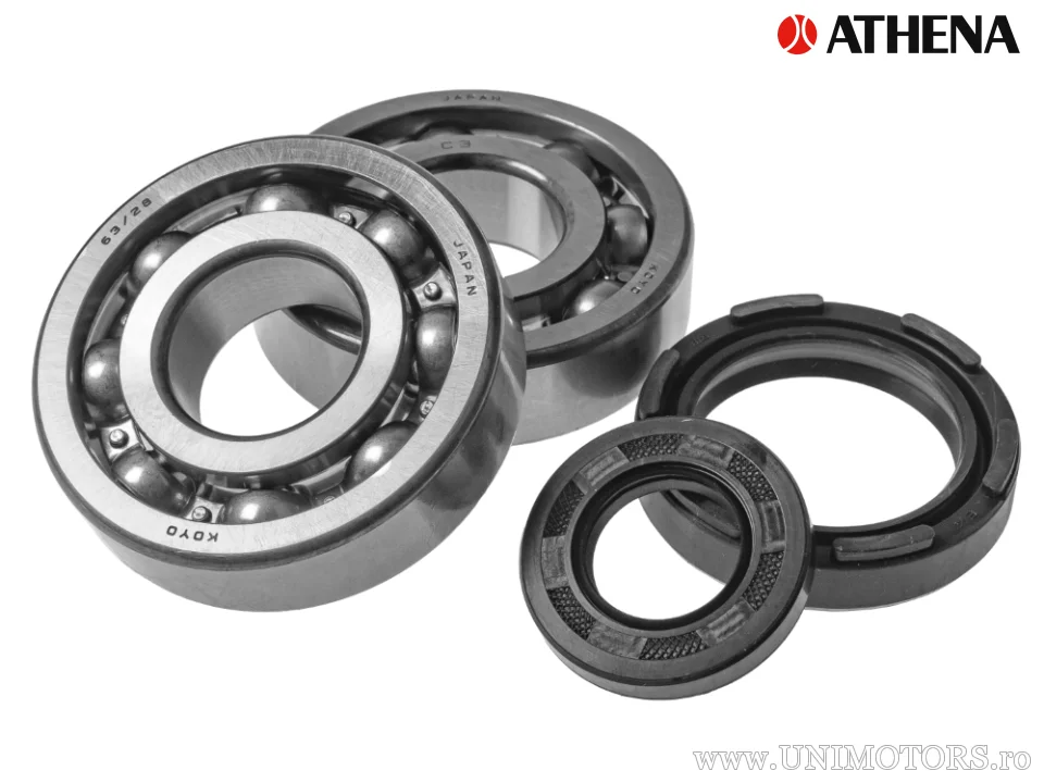 Crankshaft bearings/seals kit - Yamaha YZ250 2T ('88-'98) - Athena