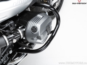 Crashbar - material: acero - color: negro - BMW R nineT modelos ('14-) - SW-Motech