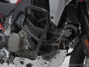Crashbar - material: acero - color: negro - Ducati Multistrada V 4 ('20-) - SW-Motech