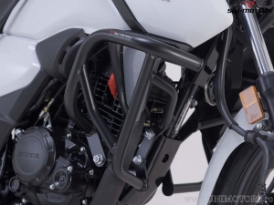 Crashbar - material: acero - color: negro - Honda CB125F ('20-) - SW-Motech