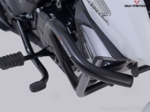 Crashbar - material: acero - color: negro - Honda CB125F ('20-) - SW-Motech