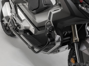 Crashbar - material: acero - color: negro - Honda X-ADV ('16-'20) - SW-Motech