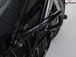 Crashbar - material: acero - color: negro - Zero SR/F ('19-) - SW-Motech