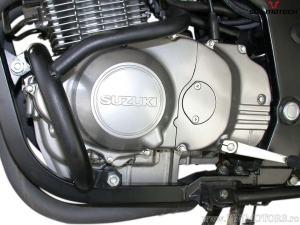 Crashbar - material: otel - culoare: negru - Suzuki GS 500 E ('01-'02) - SW-Motech